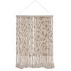 Iliana Wall Hanging Natural, Decor by Dovetail, 49.25" width x 1.9" height x 72.9" depth thumbnail 1