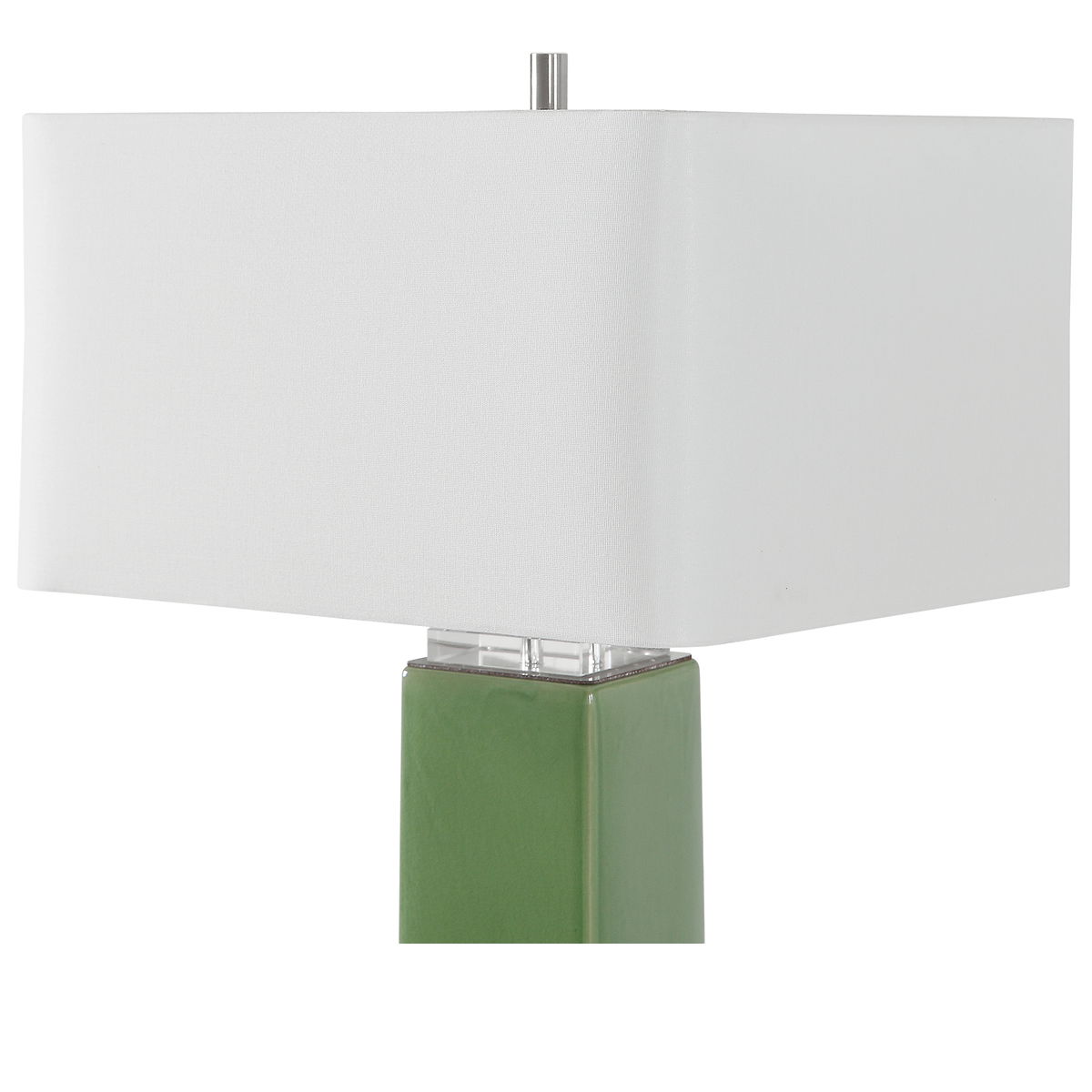Aneeza Tropical Green Table Lamp, by Uttermost, 15" width x 32" height x 15" depth View 7