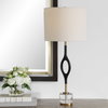 Maryam Cordless LED Buffet Lamp, Table Lamp by Uttermost, 13" width x 30.25" height x 13" depth thumbnail 2