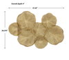 Ripley Gold Metal Wall Art, by Uttermost, 47" width x 31" height x 3" depth thumbnail 3