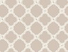 Open Trellis Taupe Wallpaper, by York Wall, 27' length x 2'3" width x 0.02" depth thumbnail