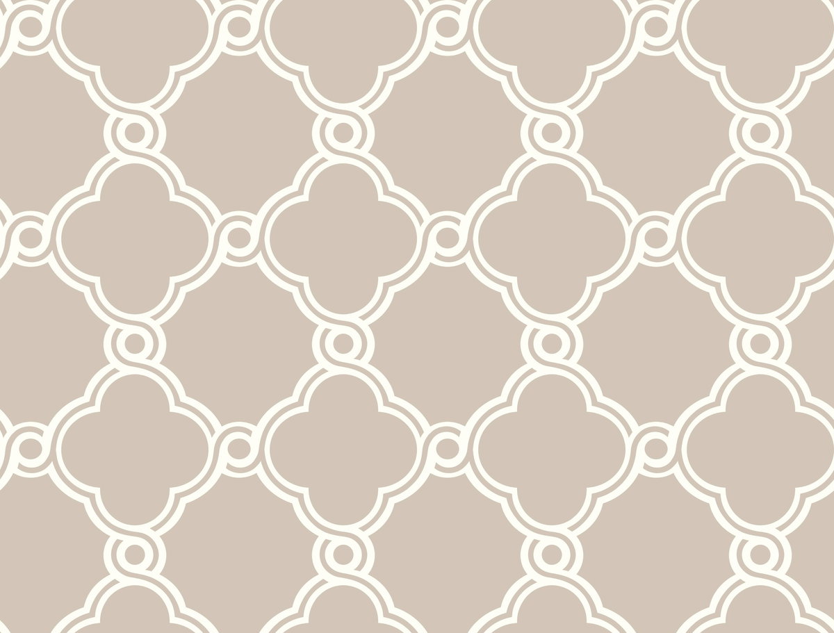 Open Trellis Taupe Wallpaper, by York Wall, 27' length x 2'3" width x 0.02" depth