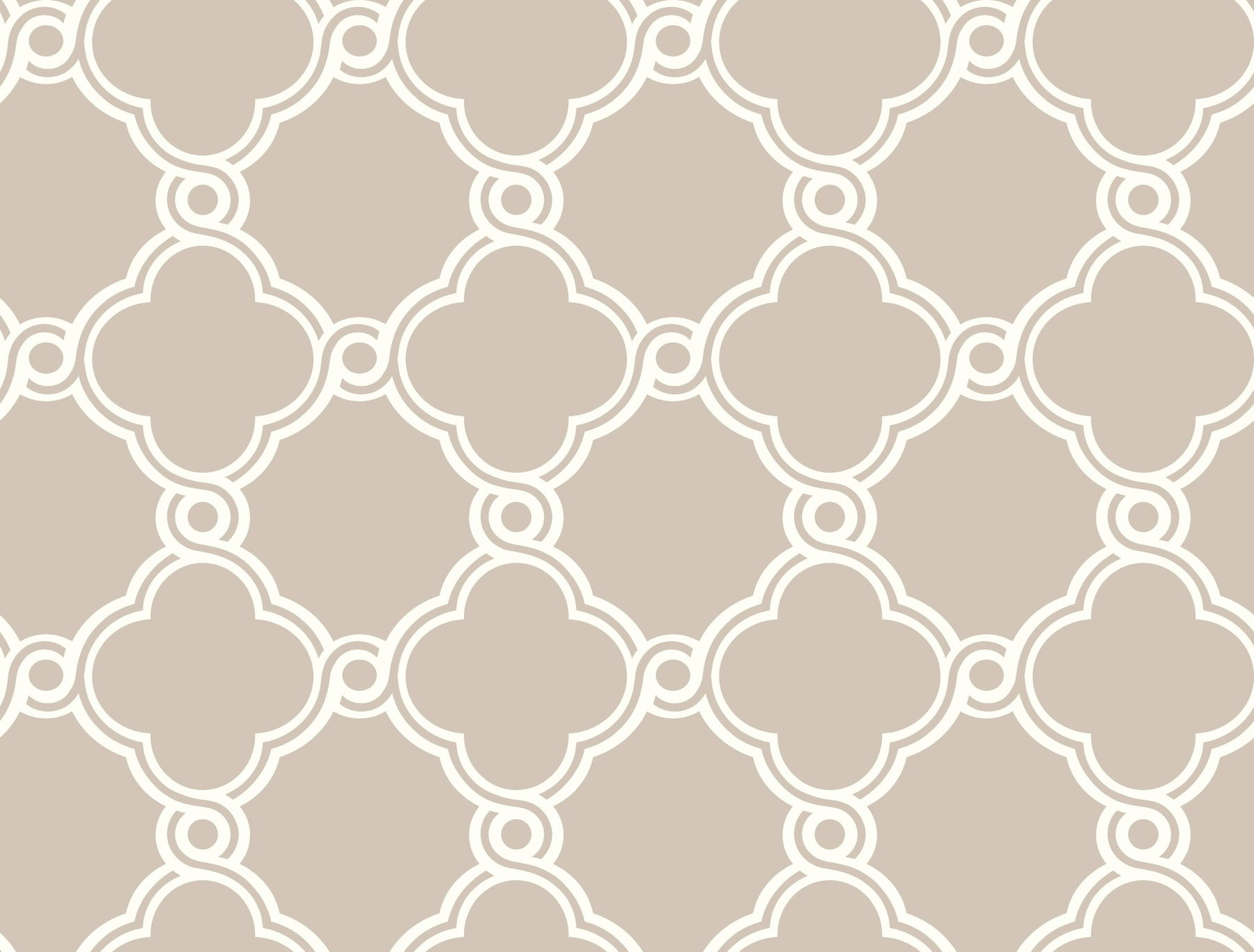 Open Trellis Taupe Wallpaper large image 