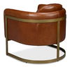 Finn Leather Club Chair, Havana Brown thumbnail 10