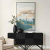 Eastside Abstract Coastal Art, by Uttermost, 41.7" width x 61.7" height x 1.5" depth thumbnail 2