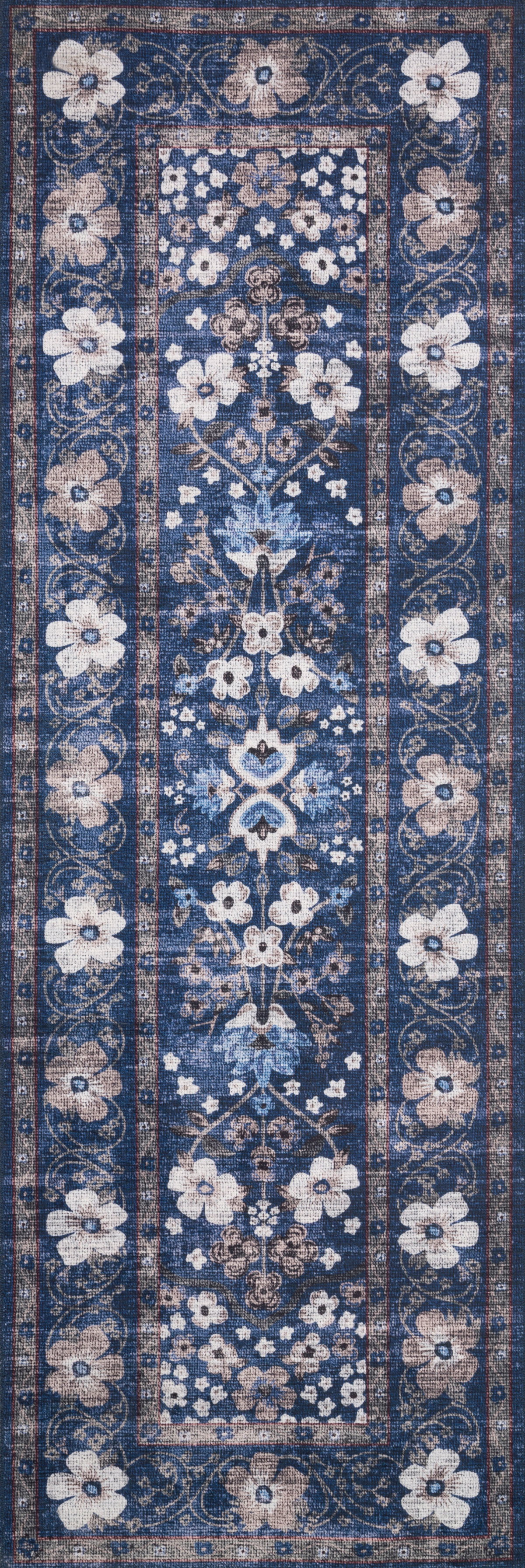 Rifle Paper Co. x Loloi Palais Rug, 7'6" length x 9'6" width View 6