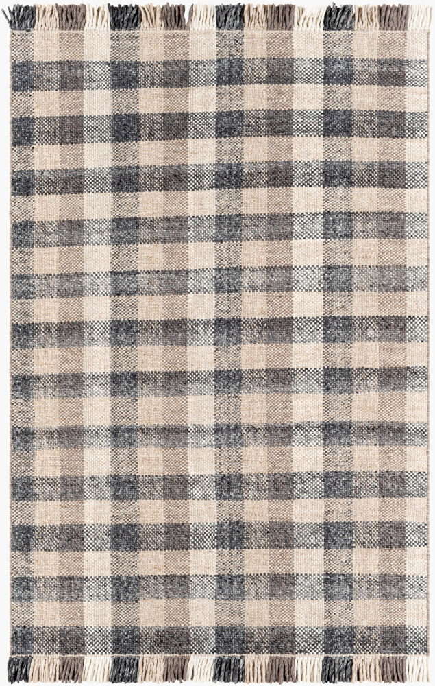Reliance Handmade Rug, by Surya, 7'6" length x 5' width