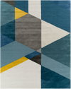 Brooklyn Handmade Rug, by Surya, 1'6" length x 1'6" width thumbnail
