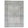 Germaine Medallion Hand-Knotted Blue/Ivory Area Rug thumbnail 0