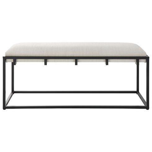 Paradox Iron & Fabric Bench