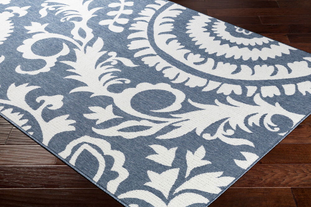 Alfresco Machine Woven Rug, by Surya, 1'5.72" length x 1'5.72" width