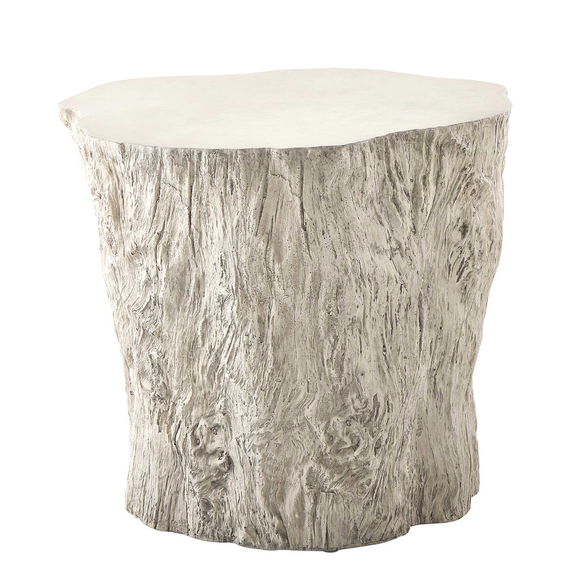 Oakmont White Outdoor Side Table, Outdoor Table by Uttermost, 2' width x 1'10" height x 2' depth View 4