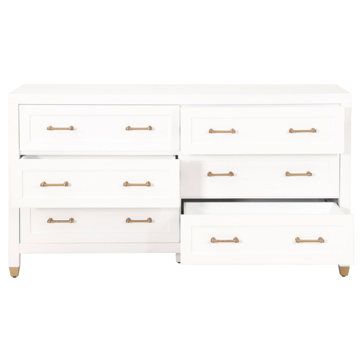 Stella 6-Drawer Double Dresser, by Essentials for Living, 66" width x 36" height x 20" depth View 2