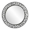 Mosaic Metal Round Mirror 0 Mosaic Metal Round Mirror thumbnail 0