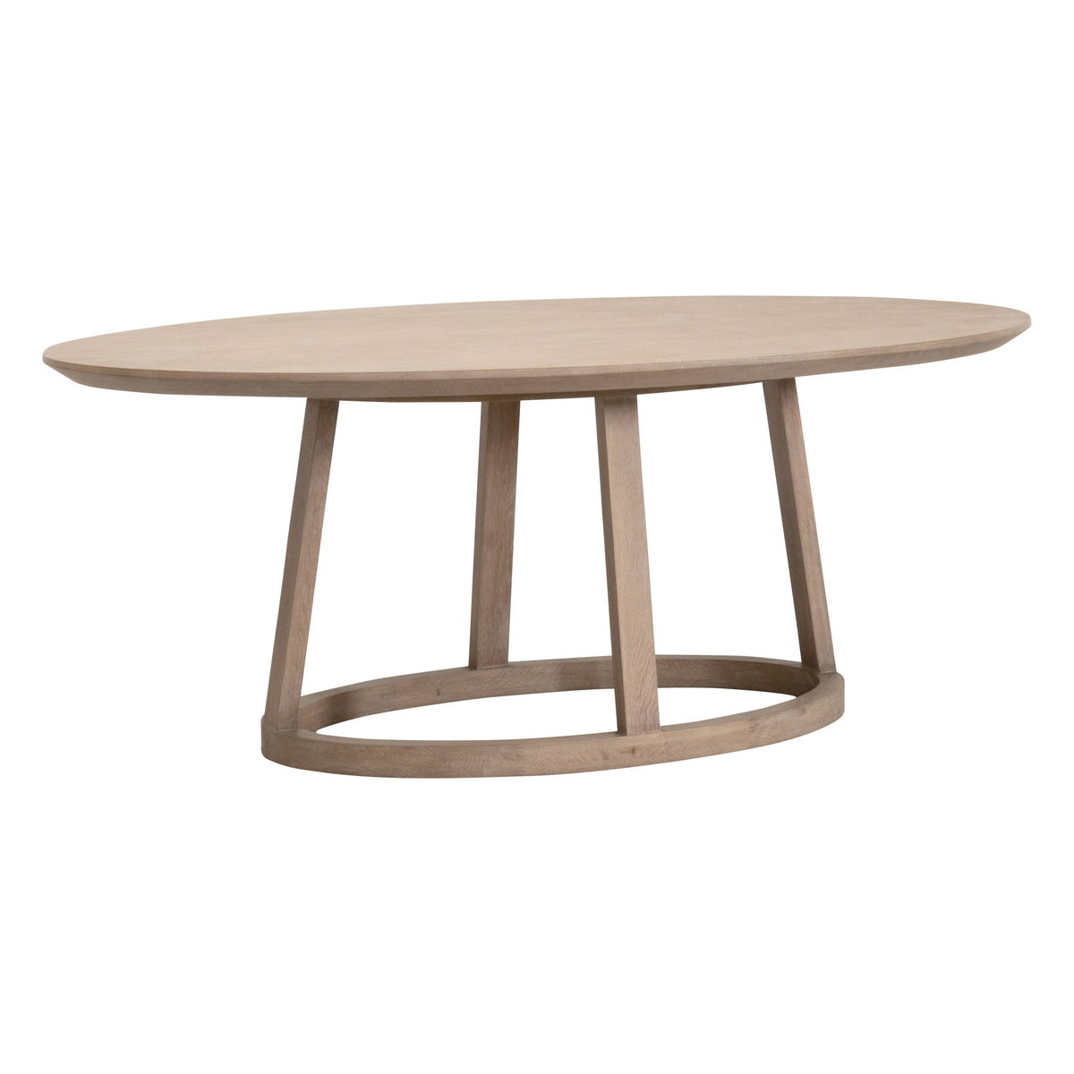 Reeves Oval Dining Table, by Essentials for Living, 78" width x 30.25" height x 48" depth View 2