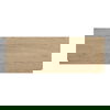 Round Off King Bed Light Oak Brown thumbnail 4