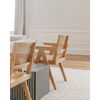 Takashi Chair Natural - Set Of Two, Dining Chair by Moe's Home, 20.1" width x 33" height x 20" depth thumbnail 9