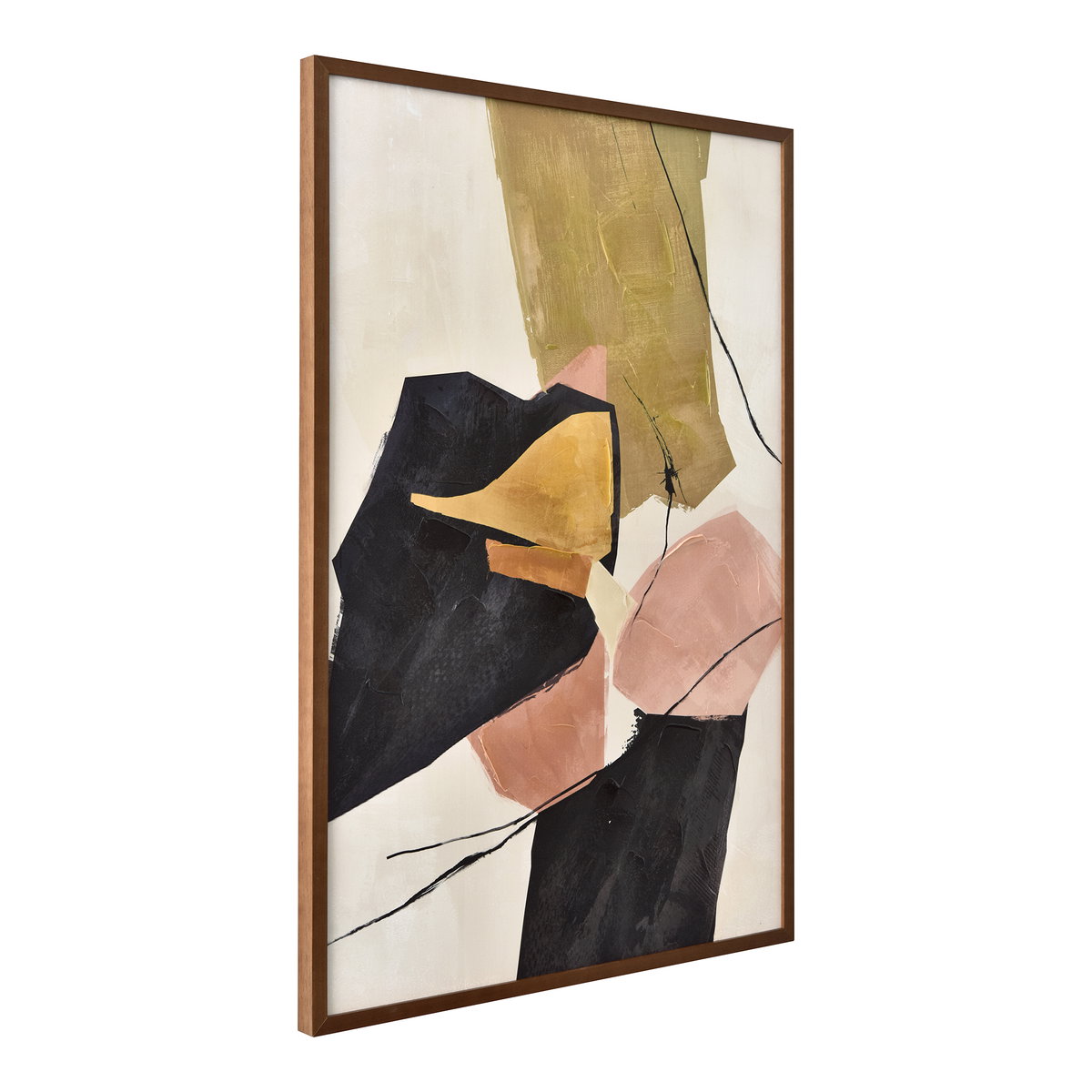 Anni Framed Painting, by Moe's Home, 31.5" width x 48" height x 1.75" depth View 2