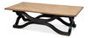 Wavy Coffee Table, Antique Black thumbnail 13