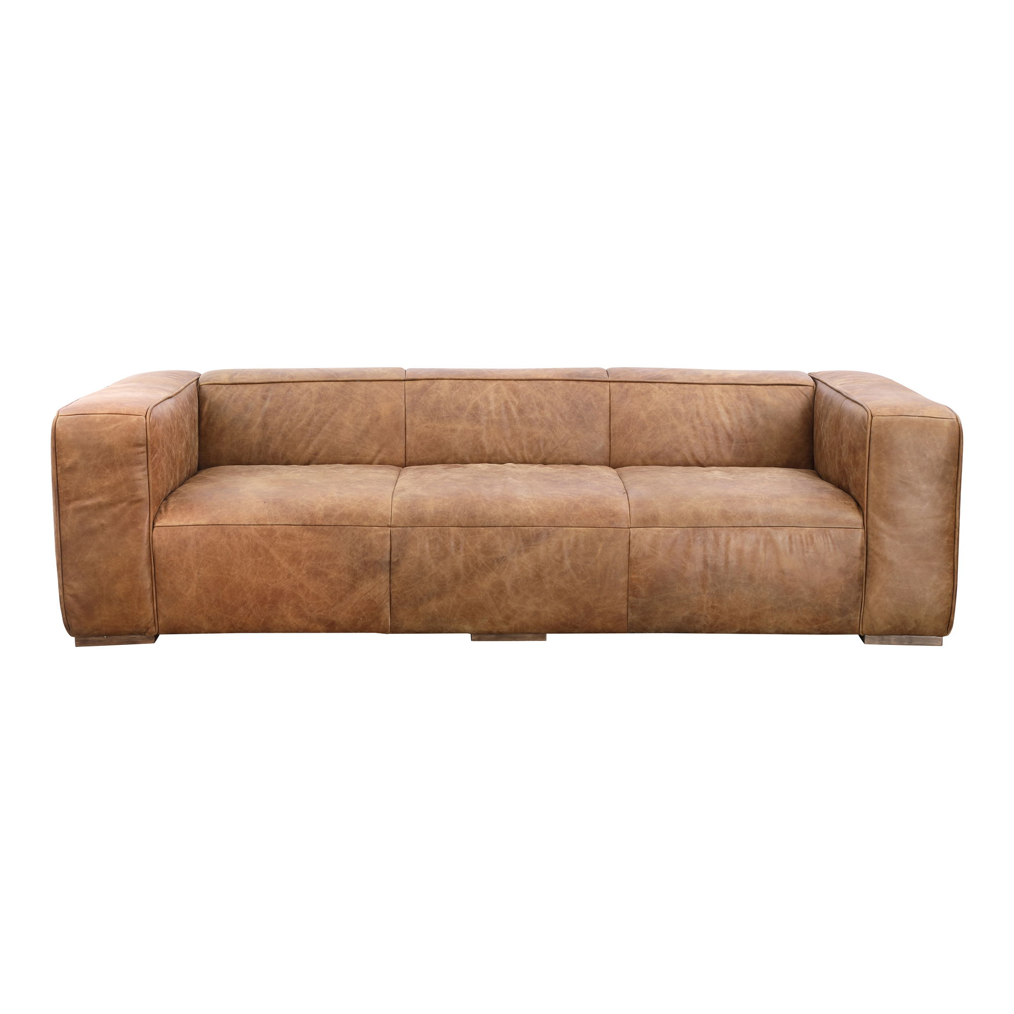 Bolton Sofa Open Road Brown Leather large image 