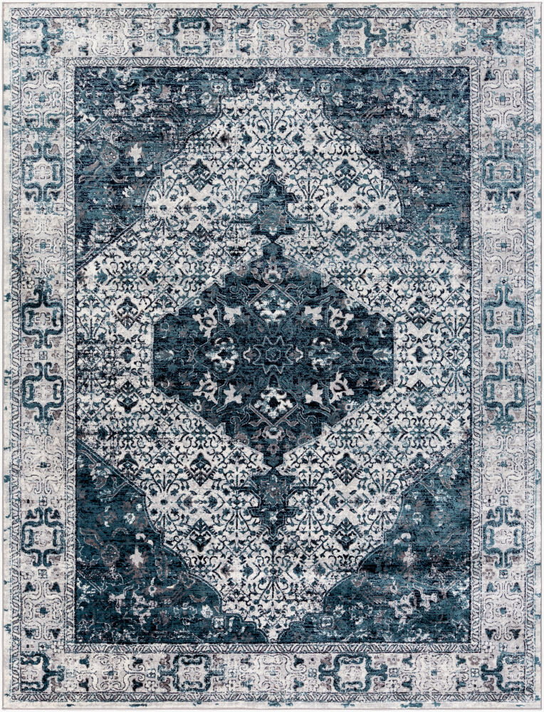 Wanderlust Machine Woven Rug, by Surya, 1'3.75" length x 1'3.75" width