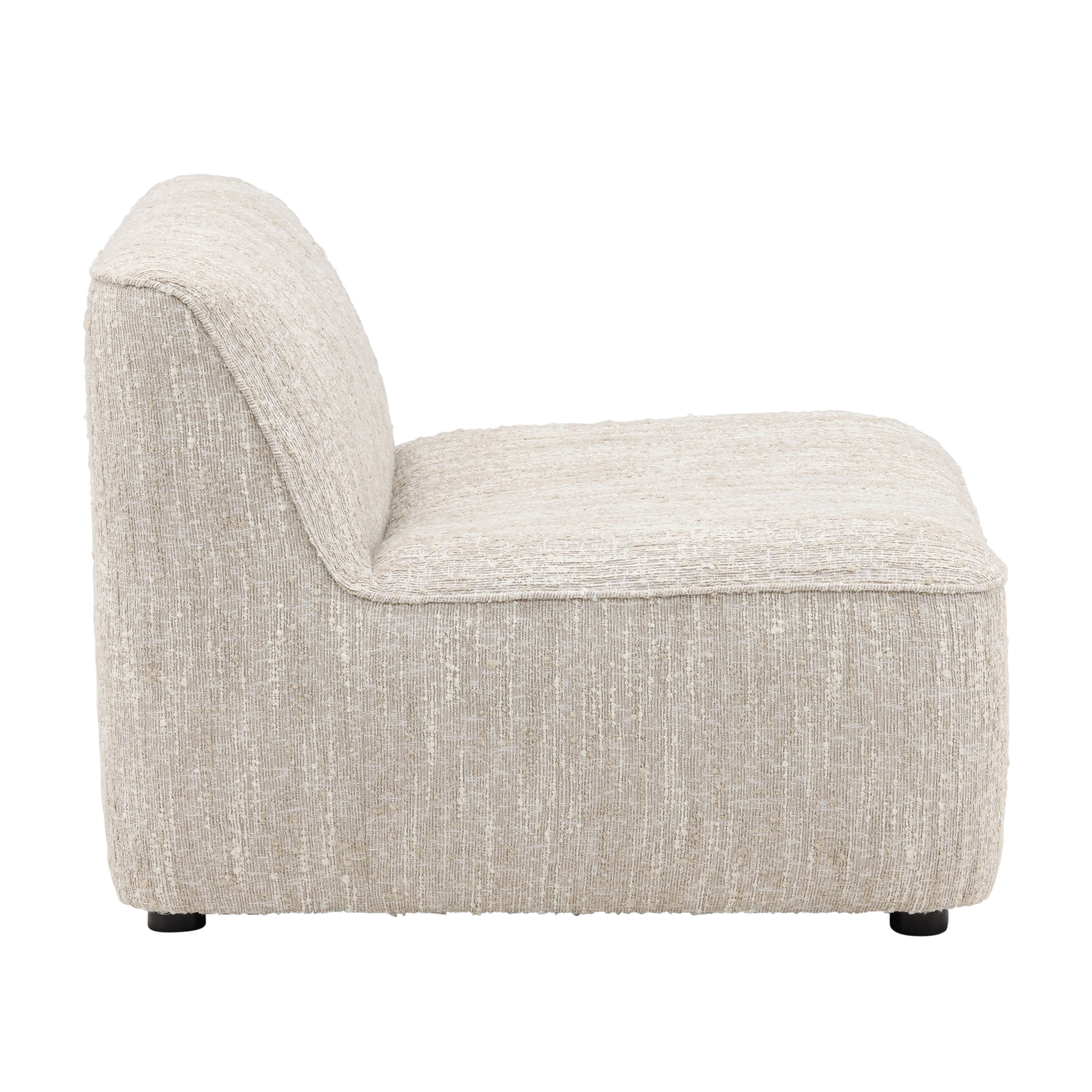 Madeline Modular Sectional - Armless Beige large image 