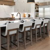 Klemens Linen Counter Stool thumbnail 1