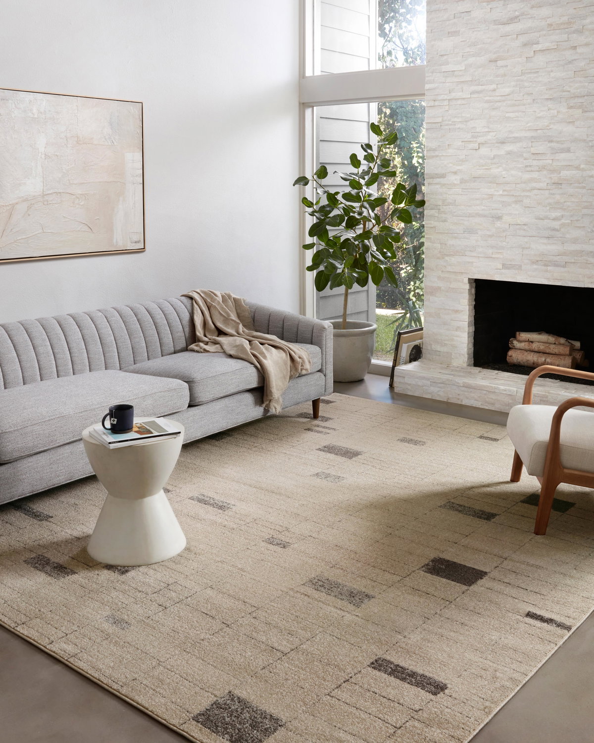 Loloi Bowery Rug, 2'3" length x 7'6" width View 3