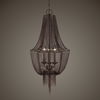Lezzeno 3 Chandelier, Ceiling Light by Uttermost, 33" height x 15.25" diameter thumbnail 2
