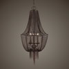Lezzeno 3 Chandelier, by Uttermost, 33" height x 15.25" diameter thumbnail 2