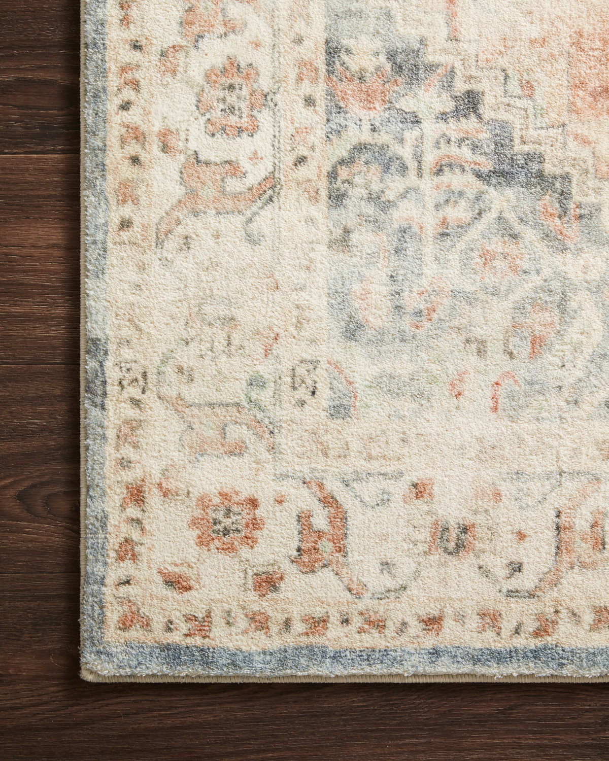 Loloi Rosette Rug, 1'6" length x 1'6" width View 7
