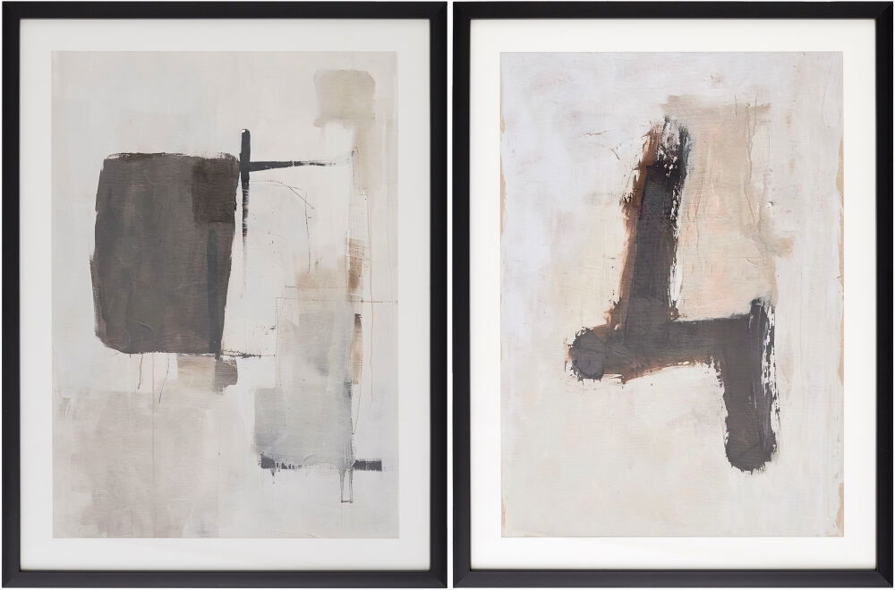 Armonia Framed Art, Painting by Surya, 19" width x 25" height