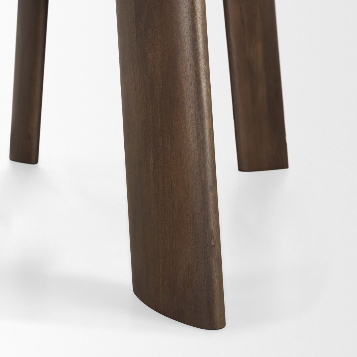 Jonan 94'L x 42'W Rectangular Dining Table | Dark Brown Wood | Seats 8, by Mercana, 94" length x 42" width x 30" height View 10