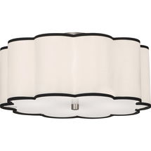 Online Designer Hallway/Entry Axis 4 - Light 20'' Shaded Geometric Flush Mount