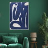 Blue 4 1 (Blue Spackle), Art by Oliver Gal,  24x36 thumbnail 2