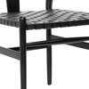 Bernice Dining Chair Black, by Dovetail, 22.83" width x 30.87" height x 25.3" depth thumbnail 5