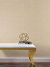 Cottage Basket Gold Metallic Wallpaper, by York Wall, 24' length x 3' width x 0.02" depth thumbnail 2