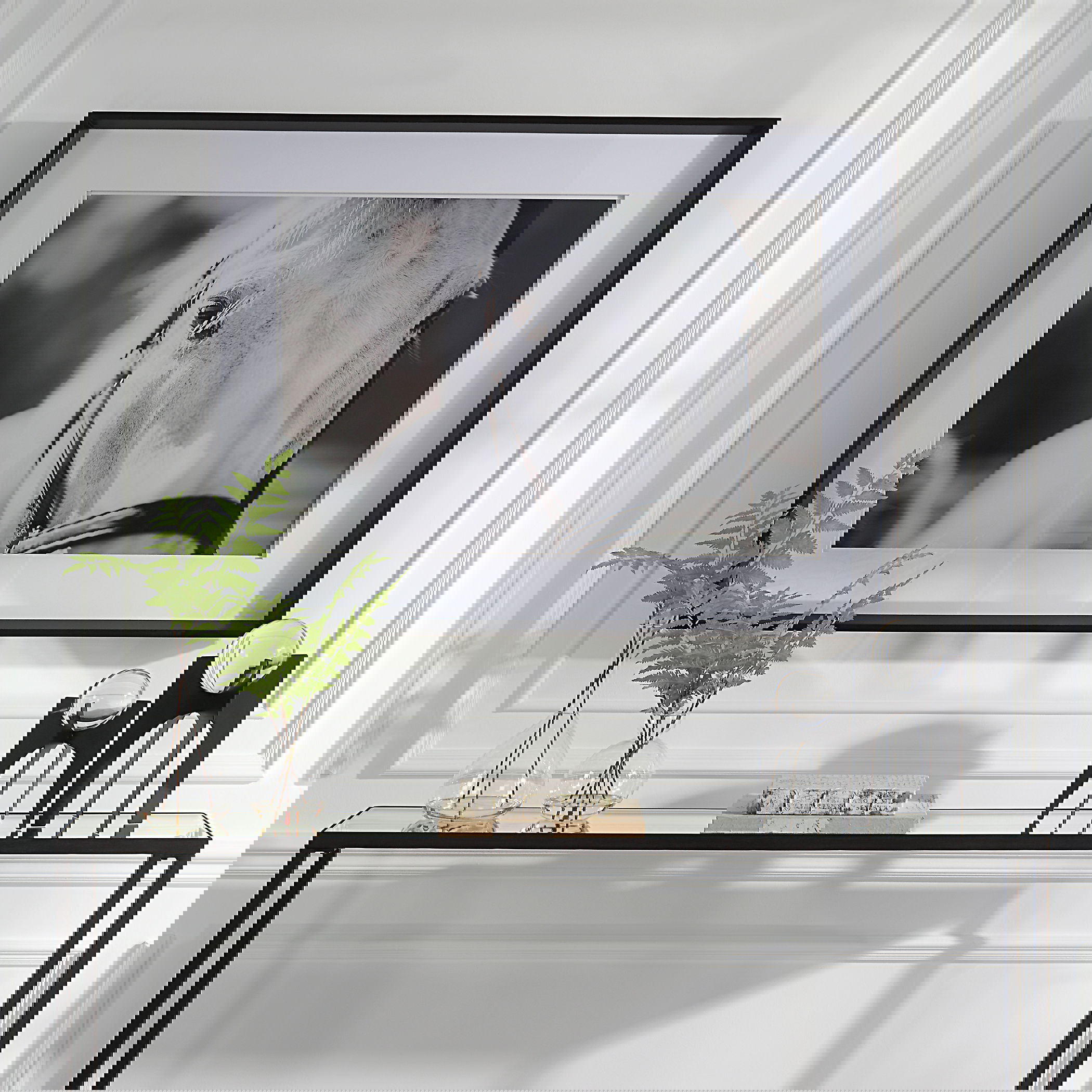 Eyes On The Prize Framed Print, Painting by Uttermost, 46.25" width x 34.25" height x 2.5" depth View 2