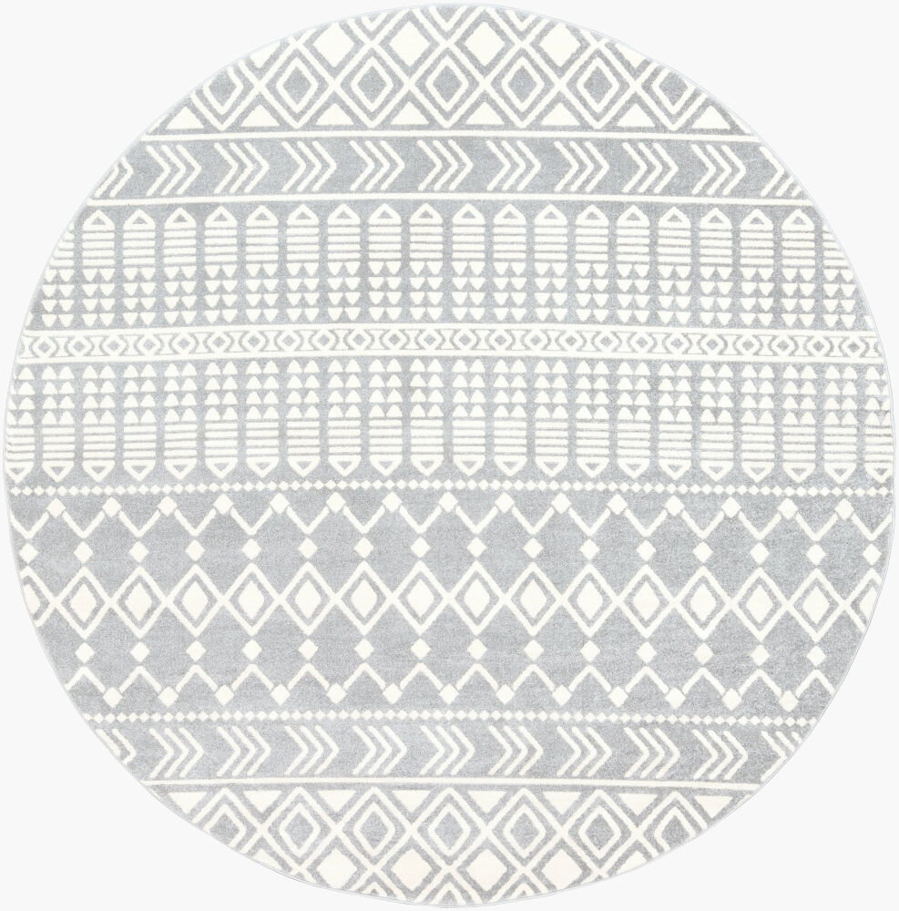 Horizon Machine Woven Rug, by Surya, 7'10" length x 7'10" width