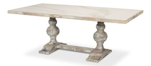 Small 81" Dining Table, As Shown