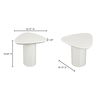 Eden Accent Table Ivory Lacquer thumbnail 6