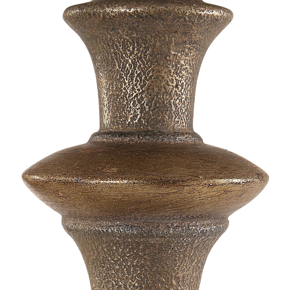 Vetralla Silver Bronze Floor Lamp, by Uttermost, 17" width x 66.5" height x 17" depth View 5