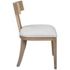 Idris Armless Chair Natural, Accent Chair by Uttermost, 20.5" width x 34" height x 23.25" depth thumbnail 5
