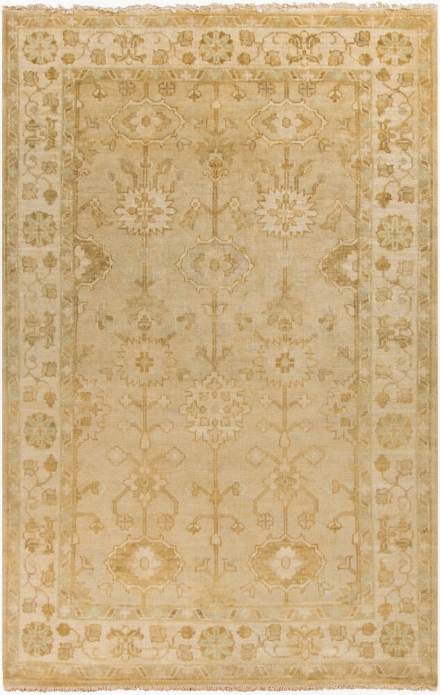 Antique Handmade Rug, by Surya, 8'6" length x 5'6" width