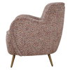 Gemstone Confetti Toned Accent Chair, by Uttermost, 29" width x 30" height x 29" depth thumbnail 6