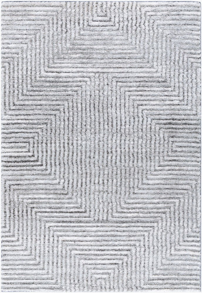 Delight Shag Machine Woven Rug, by Surya, 1'3.75" length x 1'3.75" width