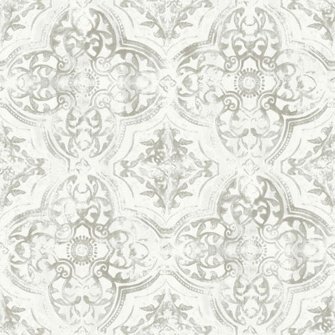 Quartet White & Neutral Wallpaper