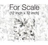 Botany Vines Grey Peel & Stick Wallpaper thumbnail 3