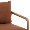 Aimee Outdoor Occasional Chair Sienna, Accent Chair by Dovetail, 27.5" width x 31.75" height x 33.5" depth thumbnail 6