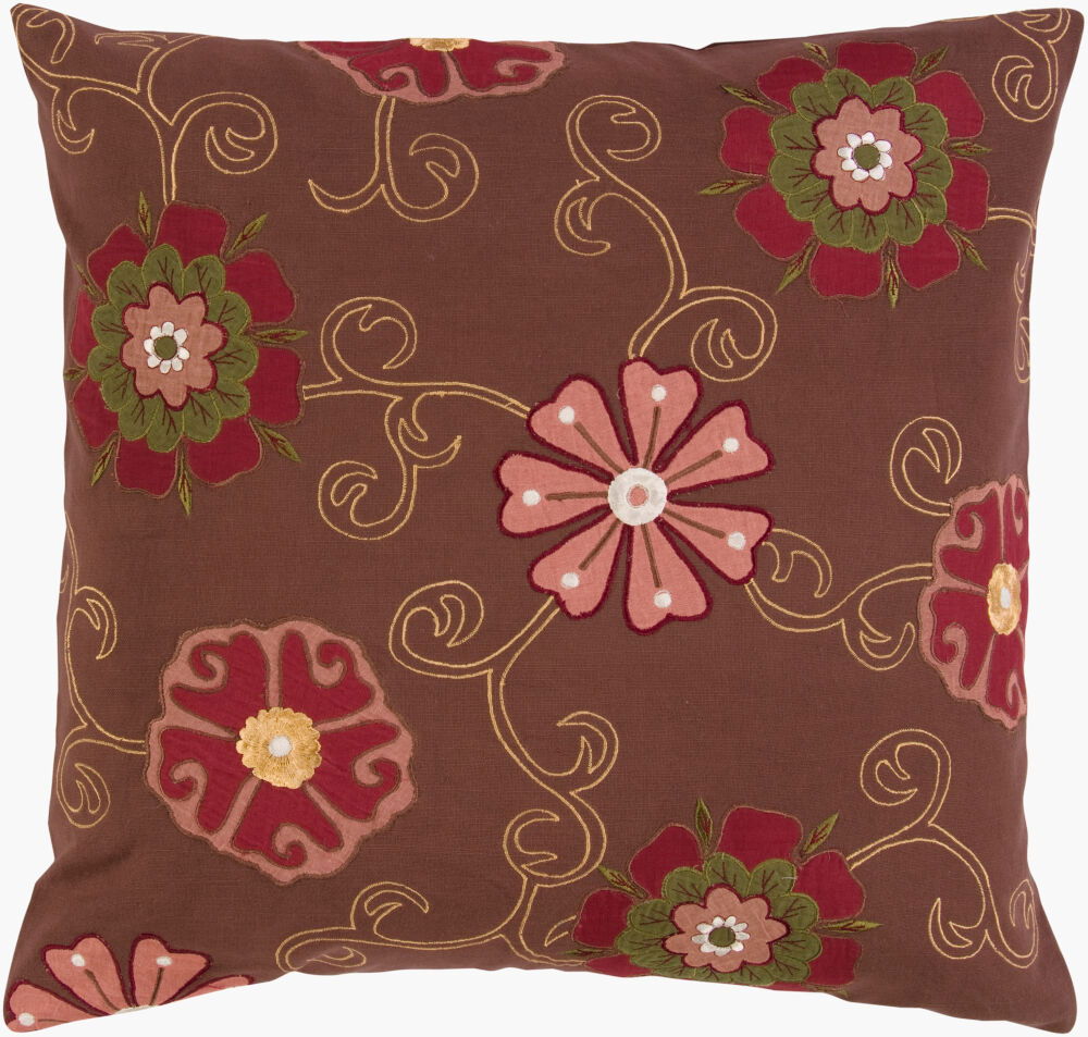 Starburst Accent Pillow, Decorative Pillow by Surya, 18" length x 18" width